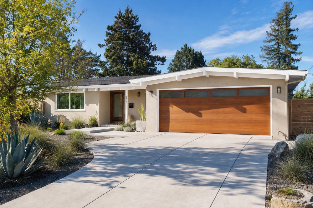 Exterior repaint result