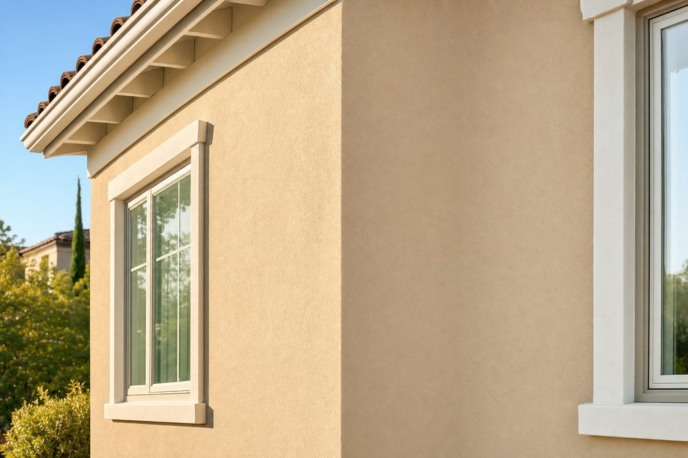 Stucco painting and repairs